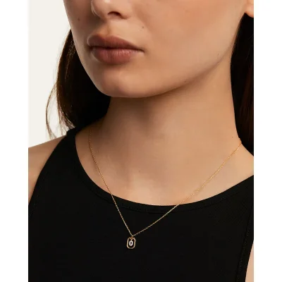 PDPAOLA MINI LETTER O NECKLACE CO01-526-U