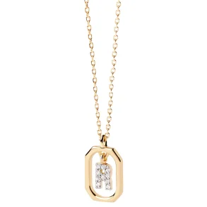 PDPAOLA MINI LETTER R NECKLACE CO01-529-U