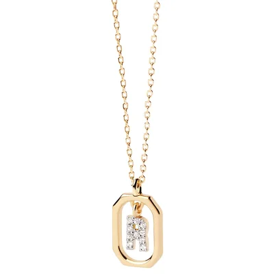 PDPAOLA MINI LETTER R NECKLACE CO01-529-U