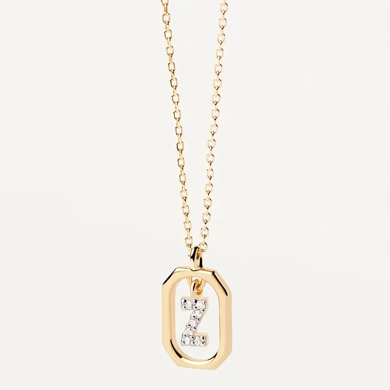 PDPAOLA MINI LETTER Z NECKLACE CO01-537-U