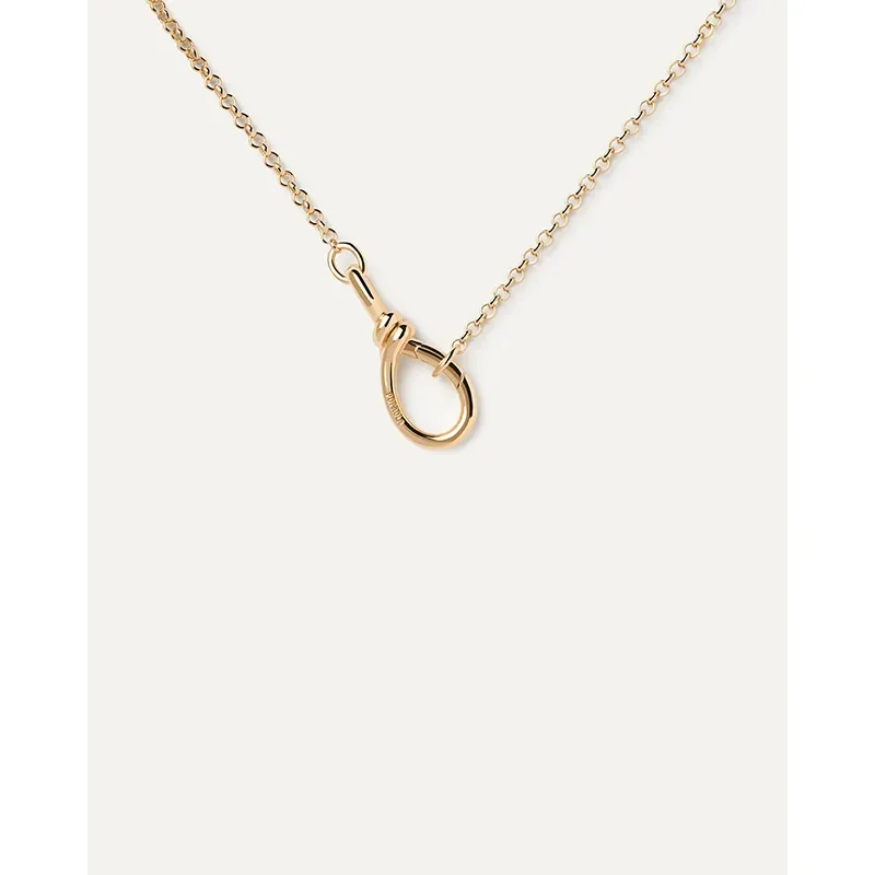 PDPAOLA STACKER CLASP CHAIN NECKLACE CO01-770-U