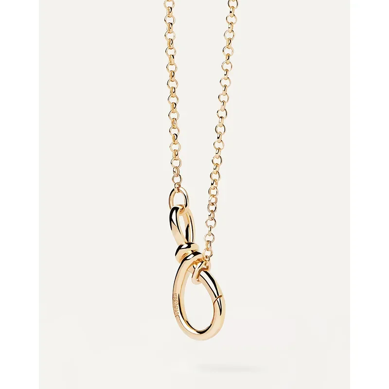 PDPAOLA STACKER CLASP CHAIN NECKLACE CO01-770-U