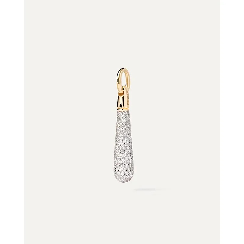 PDPAOLA PAVE LARGE DROP PENDANT CO01-785-U