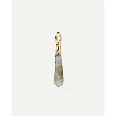 PDPAOLA LARGE LABRADORITE DROP PENDANT  CO01-788-U