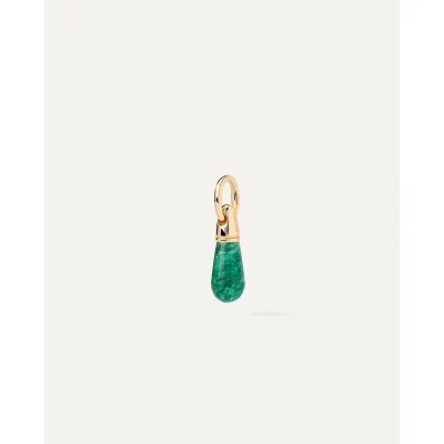PDPAOLA AVENTURINE DROP PENDANT CO01-791-U