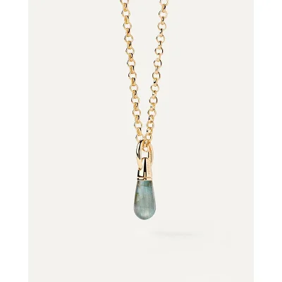 PDPAOLA LABRADORITE DROP PENDANT CO01-793-U