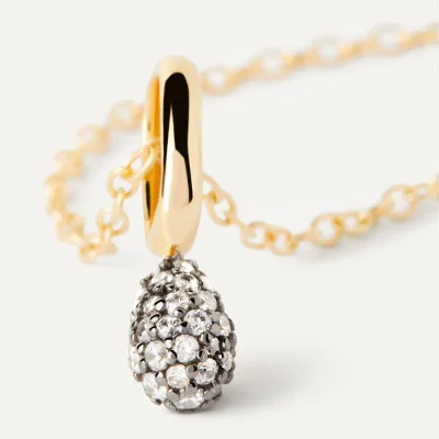 PDPAOLA PAVE LAVA NECKLACE  CO01-819-U