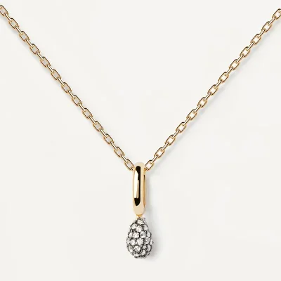 PDPAOLA PAVE LAVA NECKLACE  CO01-819-U