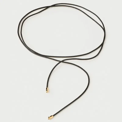 PDPAOLA DANA LEATHER BOW NECKLACE CO01-930-U