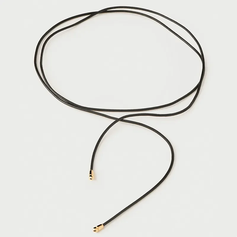 PDPAOLA DANA LEATHER BOW NECKLACE CO01-930-U