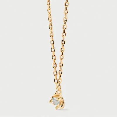 PDPAOLA GREY FLEUR NECKLACE CO01-963-U