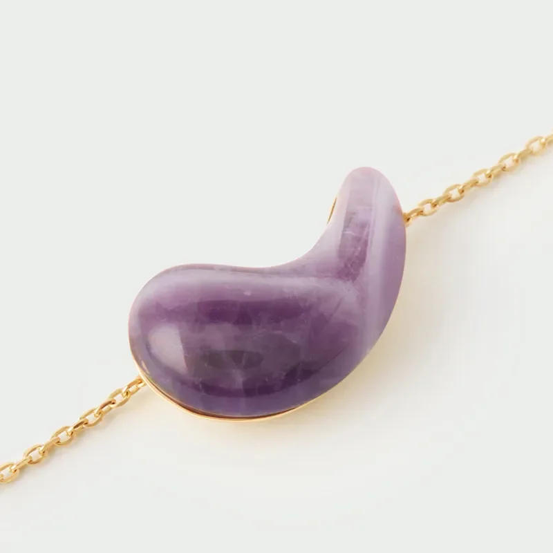 PDPAOLA AMETHYST AURA NECKLACE CO01-996-U