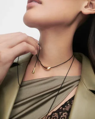 PDPAOLA ORBIT CORD NECKLACE CO01-A18-U