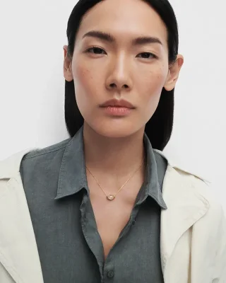 PDPAOLA PREHNITE BAY NECKLACE CO01-A22-U