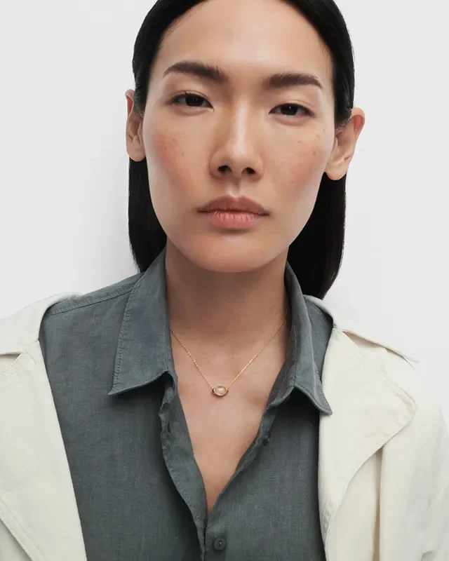 PDPAOLA PREHNITE BAY NECKLACE CO01-A22-U