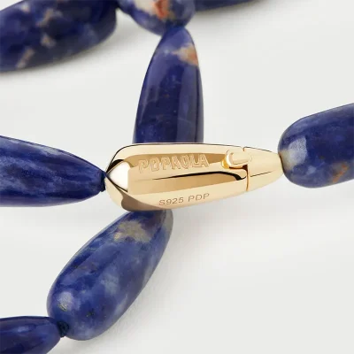 PDPAOLA SODALITE DROP NECKLACE CO01-B39-U