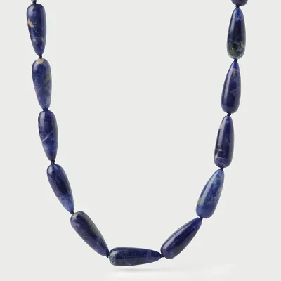 PDPAOLA SODALITE DROP NECKLACE CO01-B39-U