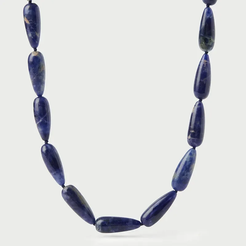 PDPAOLA SODALITE DROP NECKLACE CO01-B39-U