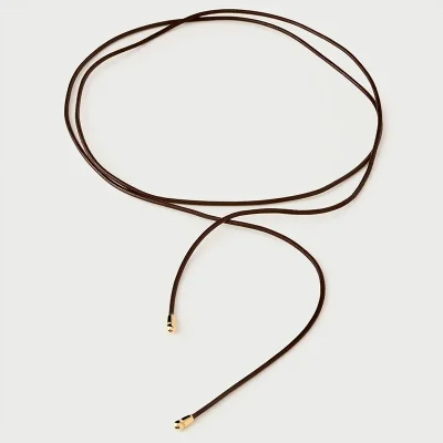 PDPAOLA MOKA CORD NECKLACE CO01-B53-U