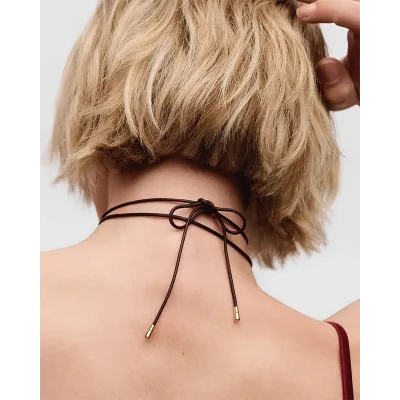 PDPAOLA MOKA CORD NECKLACE CO01-B53-U