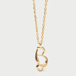 PDPAOLA B INITIAL PENDANT NECKLACE CO01-B75-U