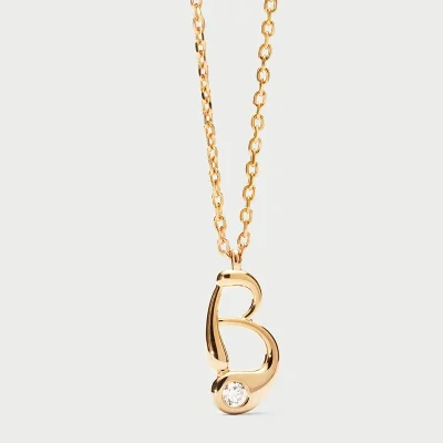 PDPAOLA B INITIAL PENDANT NECKLACE CO01-B75-U