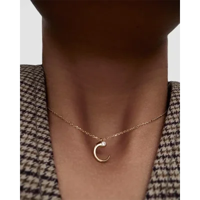 PDPAOLA C INITIAL PENDANT NECKLACE CO01-B76-U