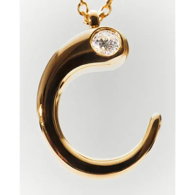 PDPAOLA C INITIAL PENDANT NECKLACE CO01-B76-U