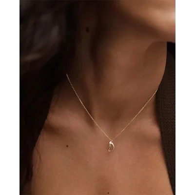 PDPAOLA D INITIAL PENDANT NECKLACE CO01-B77-U