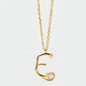 PDPAOLA E INITIAL PENDANT NECKLACE CO01-B78-U