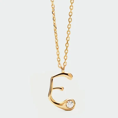 PDPAOLA E INITIAL PENDANT NECKLACE CO01-B78-U