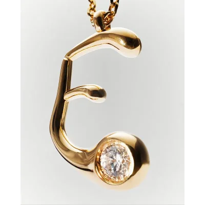 PDPAOLA E INITIAL PENDANT NECKLACE CO01-B78-U