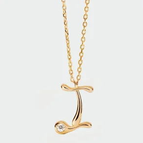 PDPAOLA I INITIAL PENDANT NECKLACE CO01-B82-U