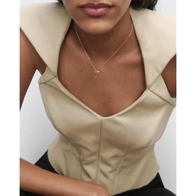 PDPAOLA J INITIAL PENDANT NECKLACE CO01-B83-U