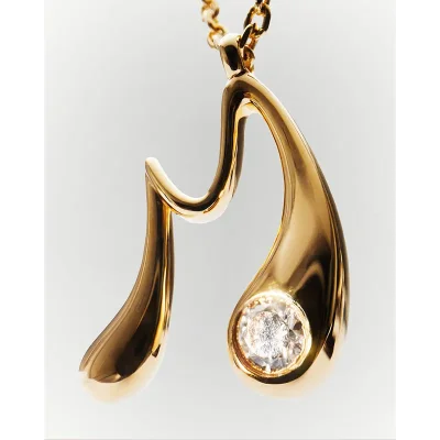 PDPAOLA M INITIAL PENDANT NECKLACE CO01-B86-U
