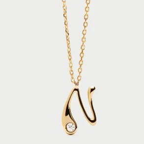 PDPAOLA N INITIAL PENDANT NECKLACE CO01-B87-U