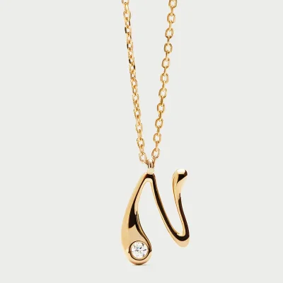 PDPAOLA N INITIAL PENDANT NECKLACE CO01-B87-U