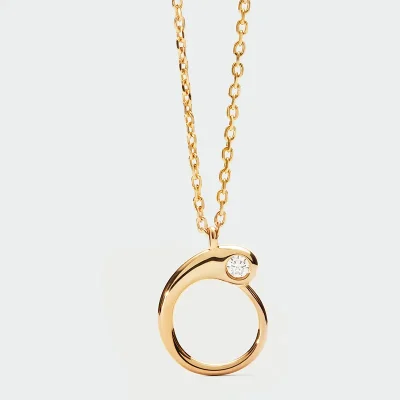 PDPAOLA O INITIAL PENDANT NECKLACE CO01-B88-U