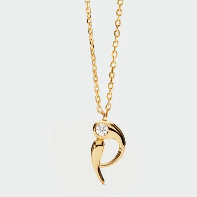 PDPAOLA P INITIAL PENDANT NECKLACE CO01-B89-U