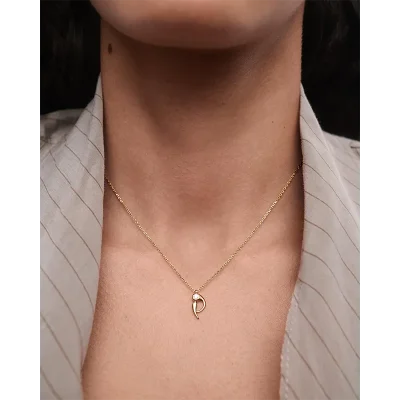 PDPAOLA P INITIAL PENDANT NECKLACE CO01-B89-U