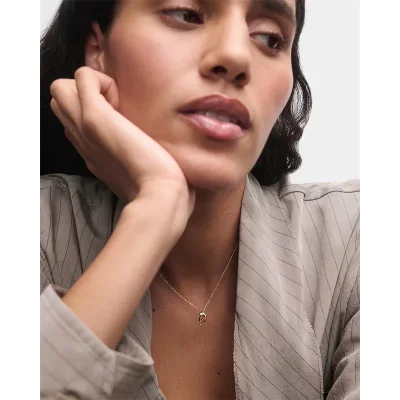 PDPAOLA P INITIAL PENDANT NECKLACE CO01-B89-U