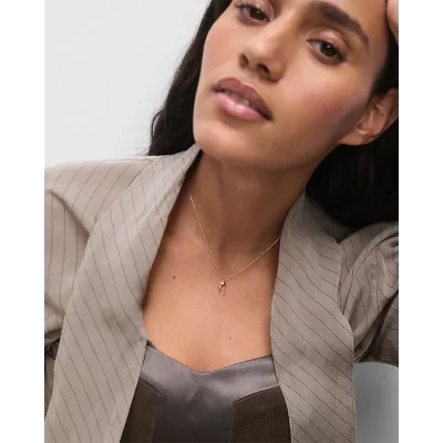 PDPAOLA R INITIAL PENDANT NECKLACE CO01-B91-U