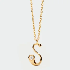 PDPAOLA S INITIAL PENDANT NECKLACE CO01-B92-U