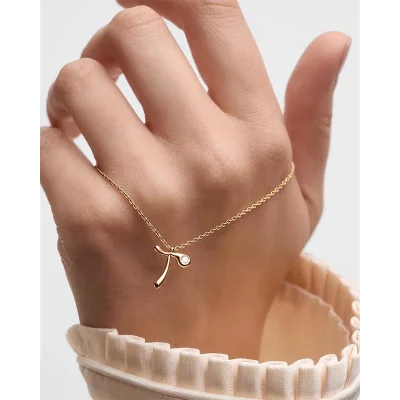 PDPAOLA T INITIAL PENDANT NECKLACE CO01-B93-U