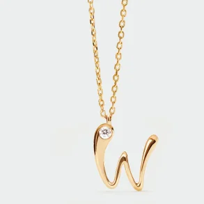 PDPAOLA W INITIAL PENDANT NECKLACE CO01-B96-U