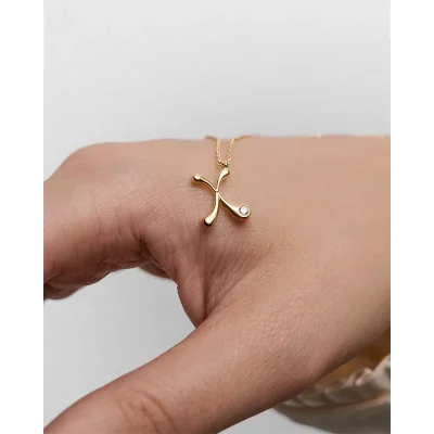 PDPAOLA X INITIAL PENDANT NECKLACE CO01-B97-U