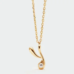 PDPAOLA Y INITIAL PENDANT NECKLACE CO01-B98-U