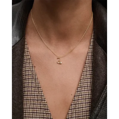 PDPAOLA Z INITIAL PENDANT NECKLACE CO01-B99-U