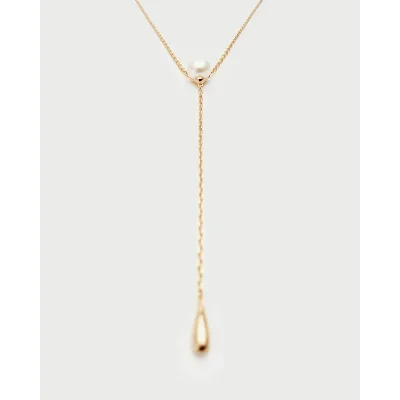 PDPAOLA PEARL STELLA NECKLACE CO01-C30-U