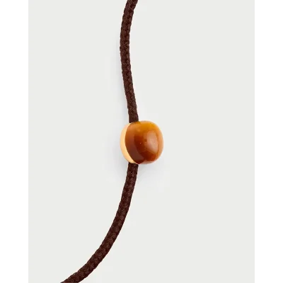 PDPAOLA TIGER EYE ORION CORD NECKLACE CO01-C31-U